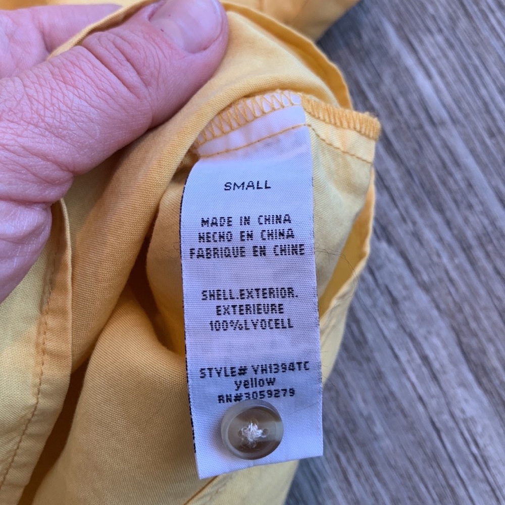 Thread And Supply Crop Button Down Top - image 5